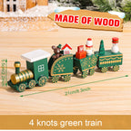Christmas Train Merry Christmas Decorations For Home 2024 Cristmas Ornament Xmas Navidad Noel Gifts Happy New Year 2025 Decor