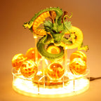 Anime Dragon Ball Z Shenron Lamp Super Saiyan Goku Action Figure Dragon Ball shenlong Model light Base Collection Gift