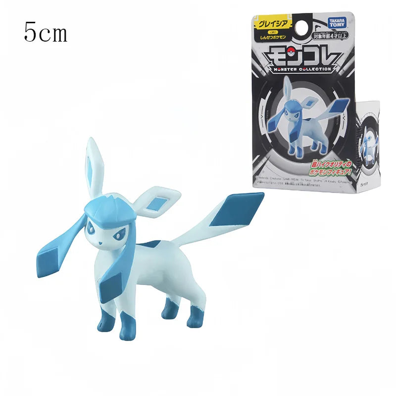 Pokemon Figures Espeon Vaporeon Anime Figure Toy Flareon Sylveon Action Model Doll Sylveon PVC Statue Collect Christmas Gift