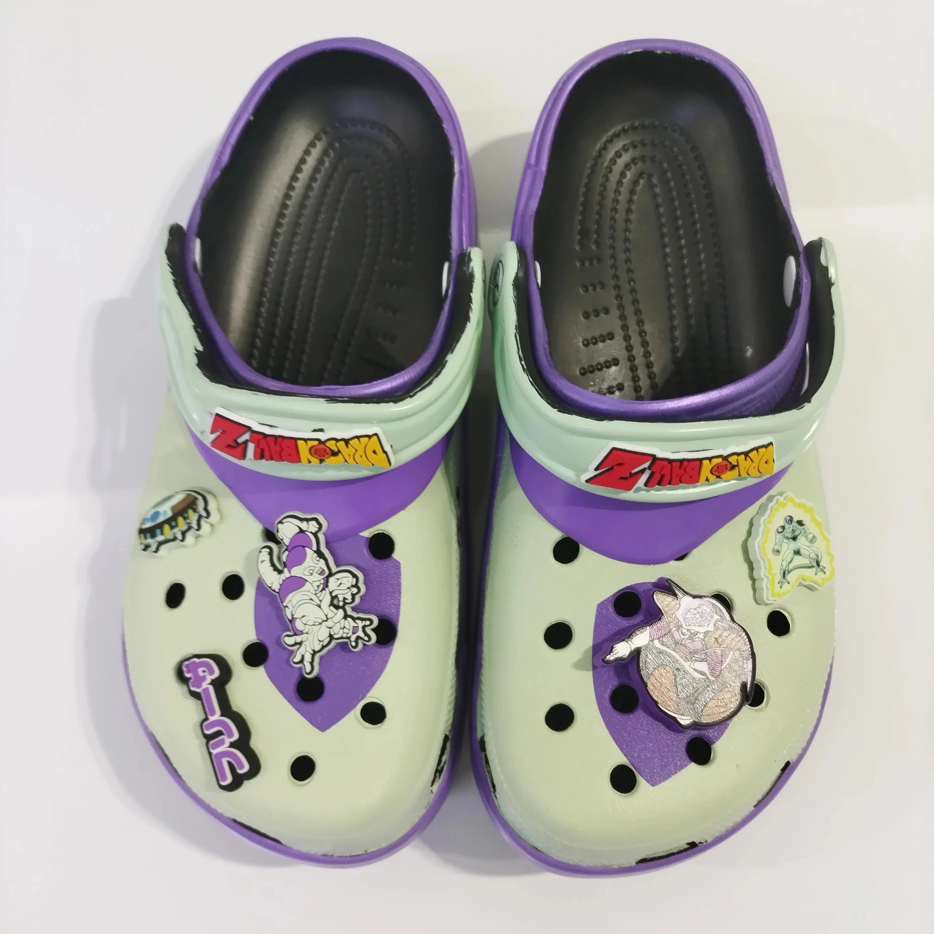 New Holed Dragon Ball Frieza Son Goku Slippers Mobile Figures Comfortable Casual Beach Shoes For Adultssandals For Outdoor Gift