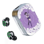 Sailor Moon Anime Wireless Bluetooth Headset Binaural Small In Ear Buds Sports Stereo Bass TWS Earbuds Sports Earbuds for Phone