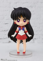 Bandai Original Sailor Moon Anime Figuarts Mini 9cm Sailor Mars Sailor Venus Action Figure Toys For Adult Gift Collectible Model