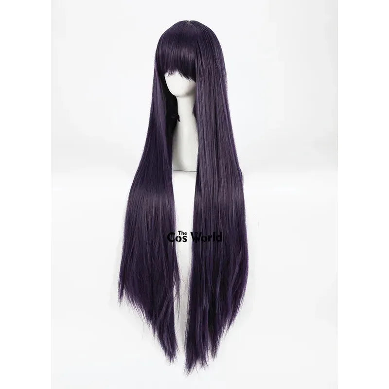 Sailor Mars Hino Rei 100cm Long Anime Cosplay Wigs Fiber Heat Resistant Synthetic Hair + Wig Cap