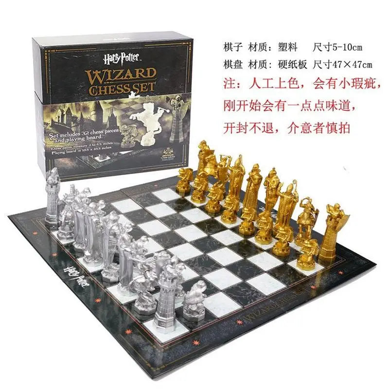 Harry Potter Wizard Chess Action Figure Tables Games Ternurins International Chinese Chess Christmas Gift Toys Children Toy