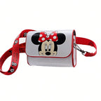 Mickey Minnie Mouse Stitch Children's Shoulder Bag Cute Cartoon Mini Crossbody Bag Boys Girls Bag Anime Fashion Zero Wallet