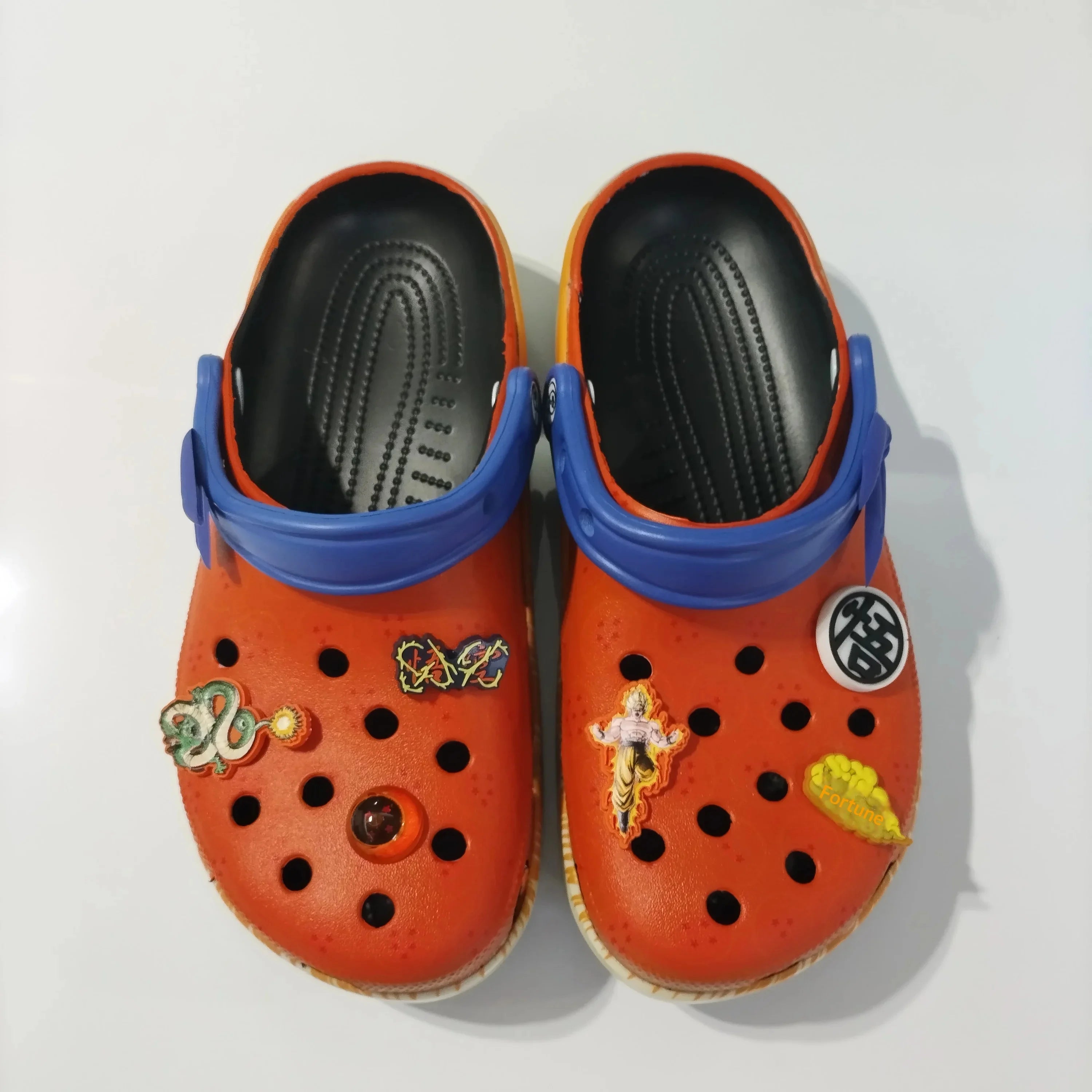 New Holed Dragon Ball Frieza Son Goku Slippers Mobile Figures Comfortable Casual Beach Shoes For Adultssandals For Outdoor Gift