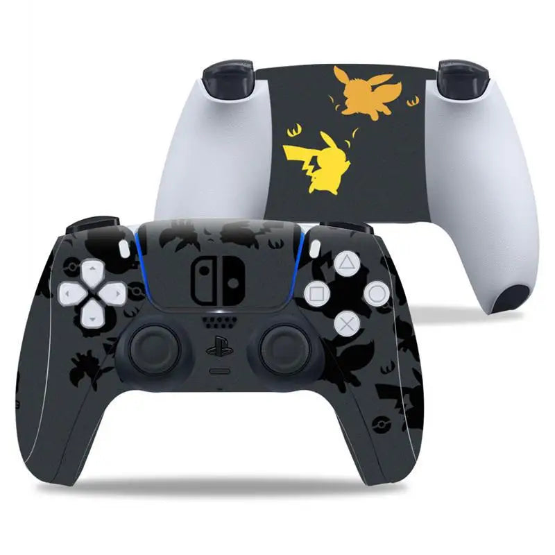 Pikachu for PS5 Gamepad Protective Decal Skin Sticker for PS5 Accessories Sticker Cover Case for PlayStation 5 Decal