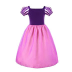 Princess Girl Dress Rapunze Costume For Kids Girl Halloween Cosplay Birthday Party Dresses Gowns Children Clothes Outfit