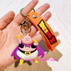 Dragon Ball Keychain Kawaii Vegeta Cartoon Bulma Piccolo Car Key Chain Backpack Pendant Keyring Gifts Accessories
