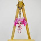 Sailor Moon Acrylic Keychain Anime Accessory Usagi Tsukino Luna Artemis Charm