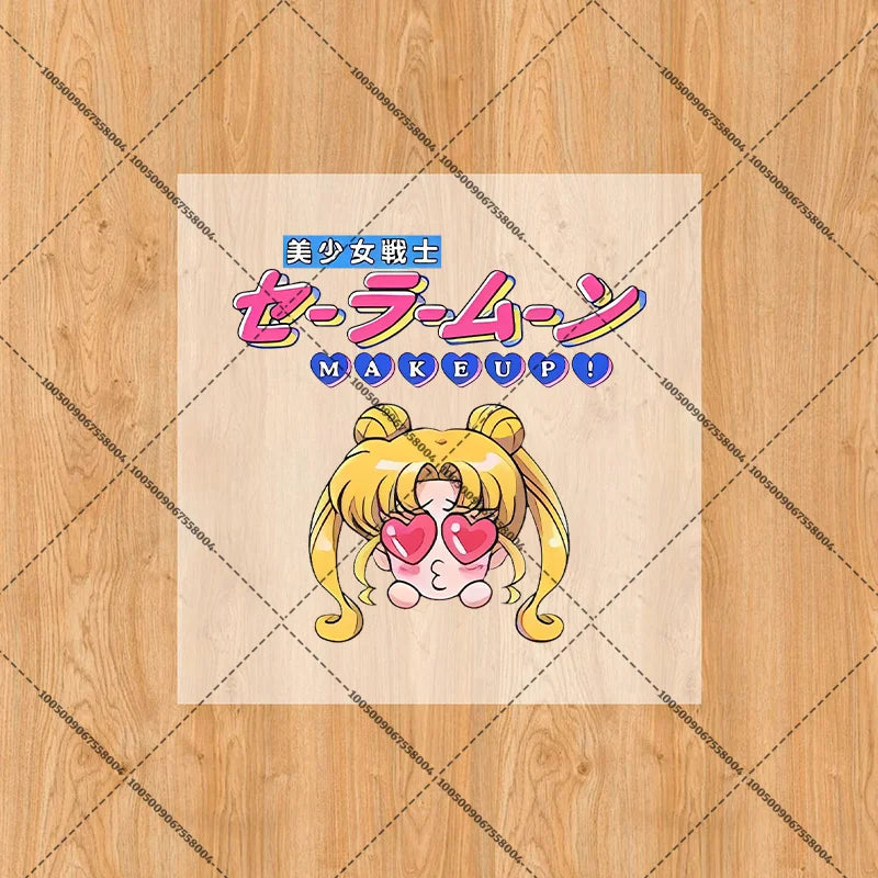 Sailors Moon Zipper Purses Small Bags Portable Coin Pouch Anime Children Round Wallet Cartoon Mini Storage Keychain Bag Kid Gift