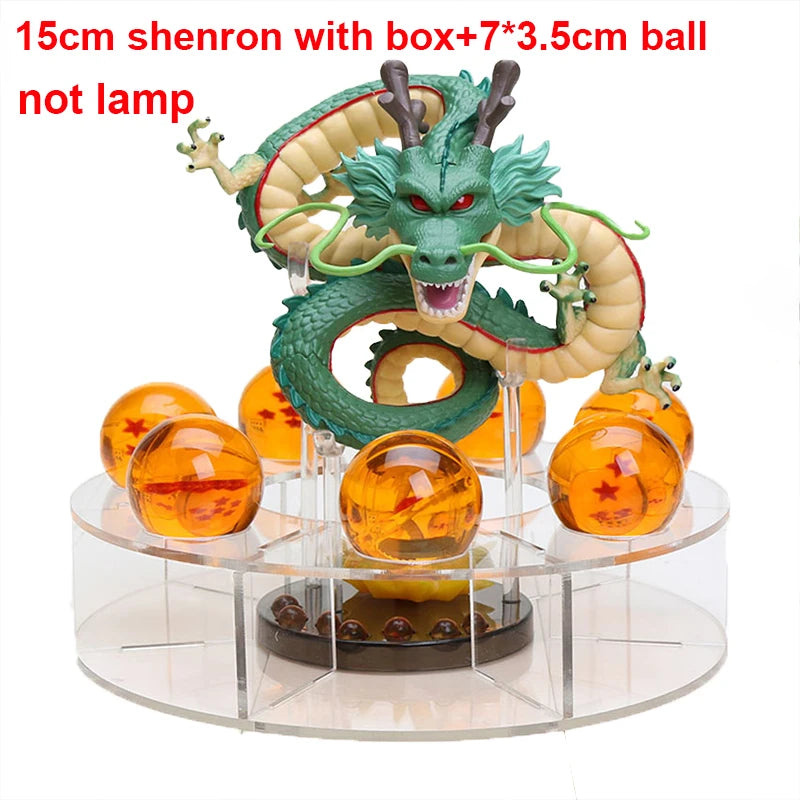 Anime Dragon Ball Z Shenron Lamp Super Saiyan Goku Action Figure Dragon Ball shenlong Model light Base Collection Gift