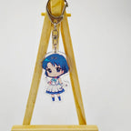 Sailor Moon Acrylic Keychain Anime Accessory Usagi Tsukino Luna Artemis Charm