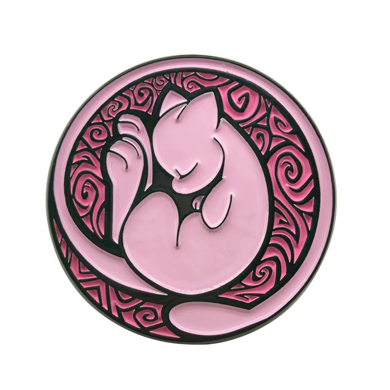 New Pokemon Anime Mew Enamel Pin Collect Badge Lapel Brooch Jeans Ornament Accessories Kids Girls Birthday Gifts