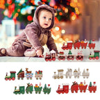 Christmas Train Merry Christmas Decorations For Home 2024 Cristmas Ornament Xmas Navidad Noel Gifts Happy New Year 2025 Decor