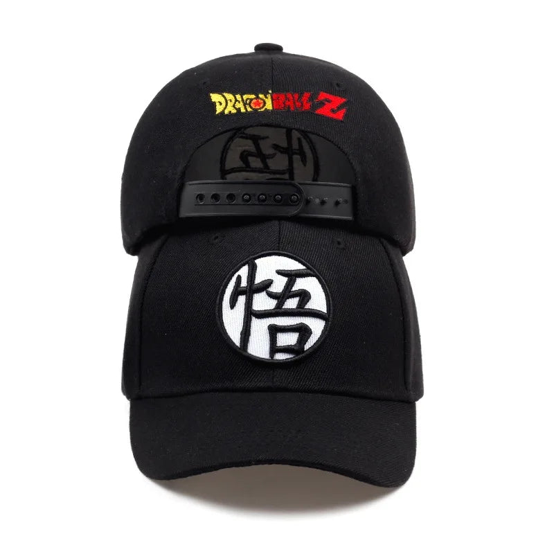 Dragon Ball Son Goku Baseball Cap Anime Snapback Hat Adjustable Sunshade Hats Outdoor Hip Hop Streetwear Sports Sunscreen Cap