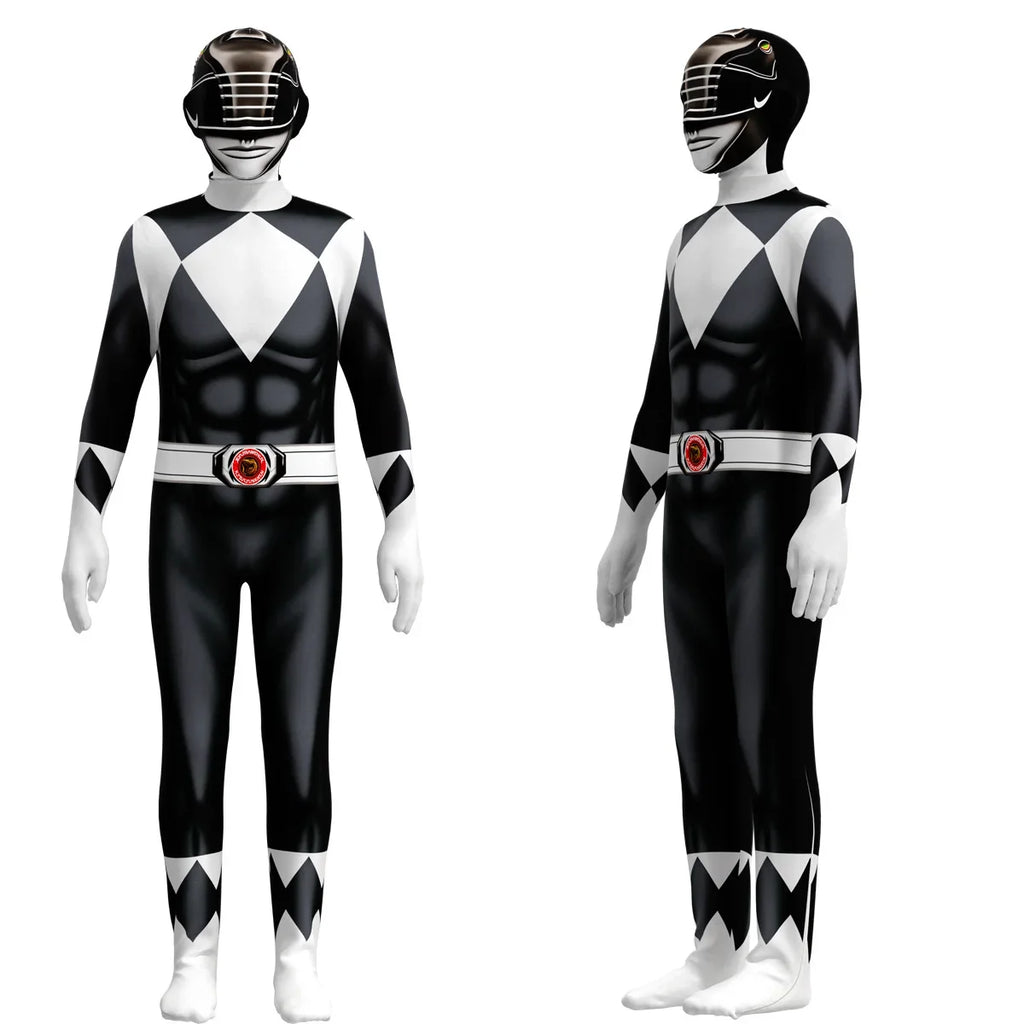 Power Samurai Sentai Shinkenger Rangers Costume Adult Kids Superhero Cosplay Halloween Birthday Party Jumpsuit Zentai Suit