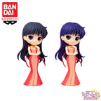 In Stock Bandai Original Banpresto Sailor Moon Qposket Hino Rei Action Figure Model Doll Brand New Boxed Anime Characters Garage