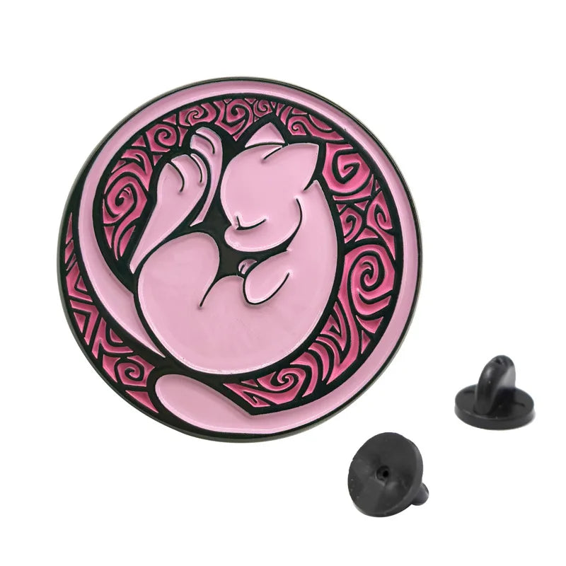 New Pokemon Anime Mew Enamel Pin Collect Badge Lapel Brooch Jeans Ornament Accessories Kids Girls Birthday Gifts