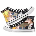 Sailor Moon high-top two-dimensional student canvas shoes anime men and women cartoon fashion casual graffiti board shoes  gifts