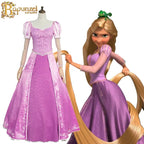 Rapunzel Costume Adult Women Tangled Rapunzel Princess Purple Dress Cosplay Halloween Carnival Party Clothes for Adult