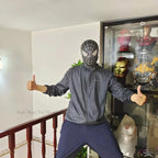 Spiderman Marvel 1/1 3D Spider-Man Tobey Mask Halloween Cosplay Faceshell Detachable Lenses Costumes Superhero Collection Models