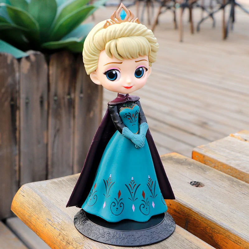 Disney Princess Ariel Rapunzel Cinderella Mermaid Anna Elsa Belle Sofia Snow White Mulan The Little Mermaid Figure Toys Kid Gift