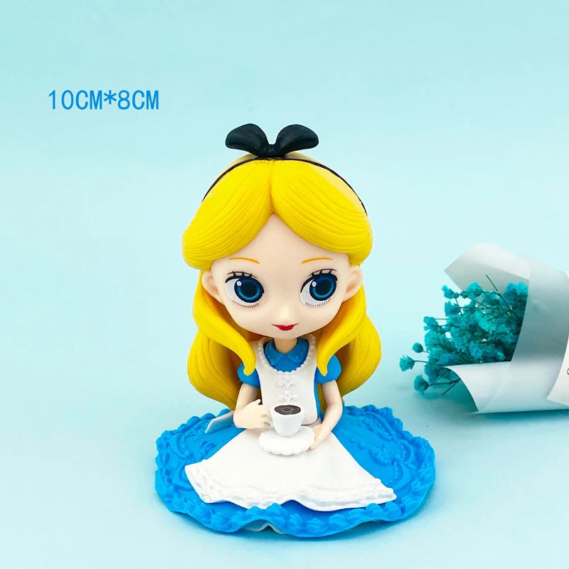 Disney Princess Ariel Rapunzel Cinderella Mermaid Anna Elsa Belle Sofia Snow White Mulan The Little Mermaid Figure Toys Kid Gift