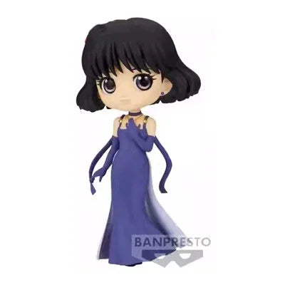 Original Bandai Qposket Sailor Moon Figure Eternal The Movie Princess Neptune Uranus Action Figurine Anime Model Girl Statue Toy