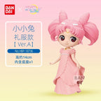 Original Bandai Qposket Sailor Moon Figure Eternal The Movie Princess Neptune Uranus Action Figurine Anime Model Girl Statue Toy