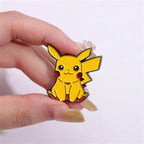 Pokemon Pikachu Anime Brooch For Backpacks Enamel Pin Metal Brooch Pin For Women Badges Pin Brooches Jewelry Accessories