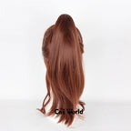 Sailor Jupiter Kino Makoto 60cm Long Halloween Anime Cosplay Wigs Synthetic Hair + Wig Cap