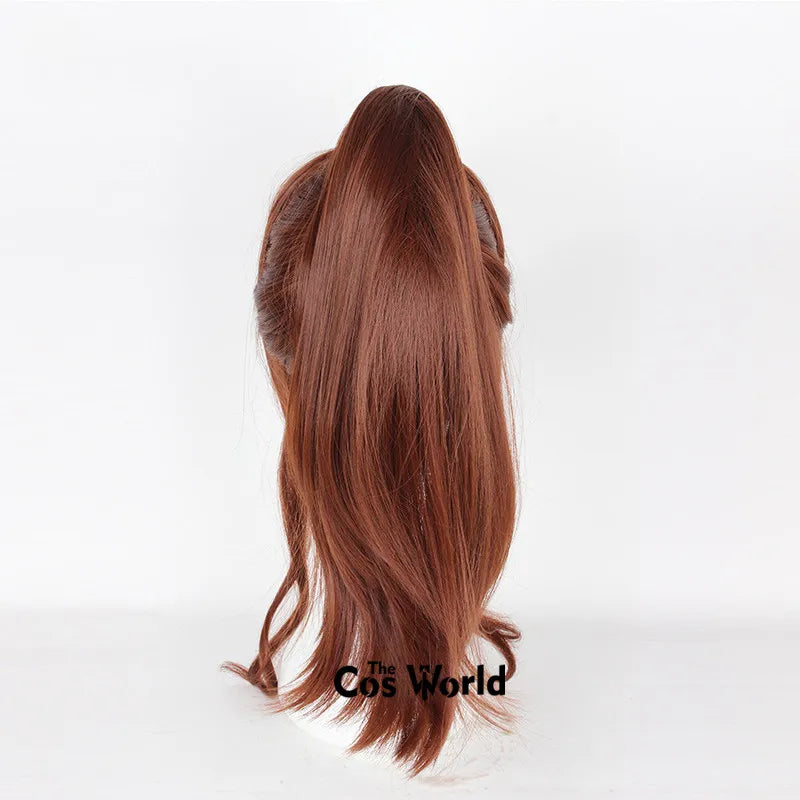 Sailor Jupiter Kino Makoto 60cm Long Halloween Anime Cosplay Wigs Synthetic Hair + Wig Cap