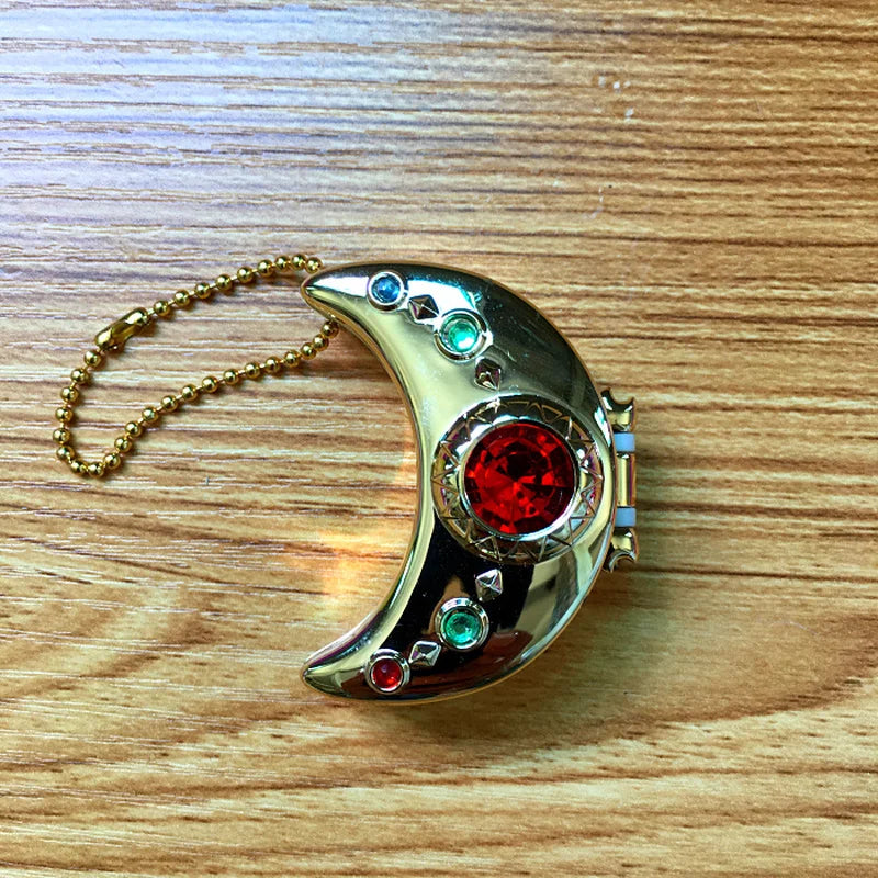 Animation Sailor Moon Morpher Tsukino Usagis 4cm Candy Box Transfiguration Pendant Model Toy Gifts for Girls