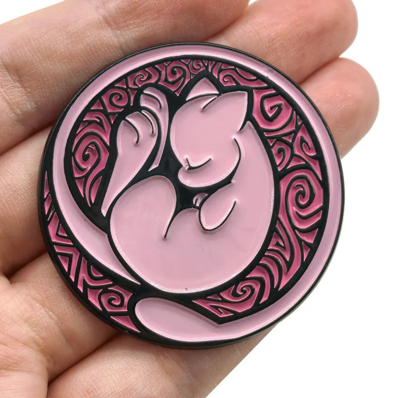 New Pokemon Anime Mew Enamel Pin Collect Badge Lapel Brooch Jeans Ornament Accessories Kids Girls Birthday Gifts