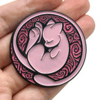 New Pokemon Anime Mew Enamel Pin Collect Badge Lapel Brooch Jeans Ornament Accessories Kids Girls Birthday Gifts