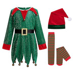 Christmas Kids Clothes Girl's Cosplay Dress Boys and Girls Carnival Party Clothes Children's New Year Costume Xmas Suit Gift