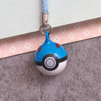 Mini Pikachu Pokeball Charms Cartoon Anime Peripheral Mobile Phone Chain DIY Fashion Cute Creative Decoration Phone Lanyard Gift