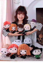 HUGKIS Official Harry Potter Mini Cotton Plush Doll 8inch/10inch, Anime Stuffed Figure with Keychain, Movie Character Doll
