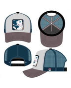 High Quality Pokemon Cute Cartoon Pikachu Psyduck Summer Net Hats Ventilated Men's and Women's Baseball Caps Hip Hop Fashion