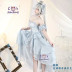 Cinderella GODDESS OF VICTORY: NIKKE Cosplay Crystal Princess Costume Sexy woman dress necklace crown prop set Halloween uniform